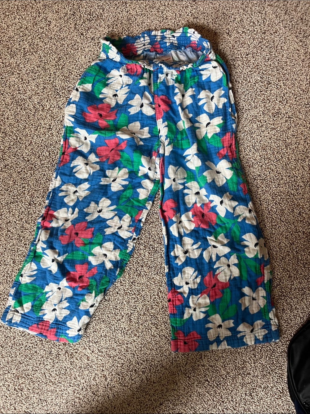 Hanna Anderson flower pants